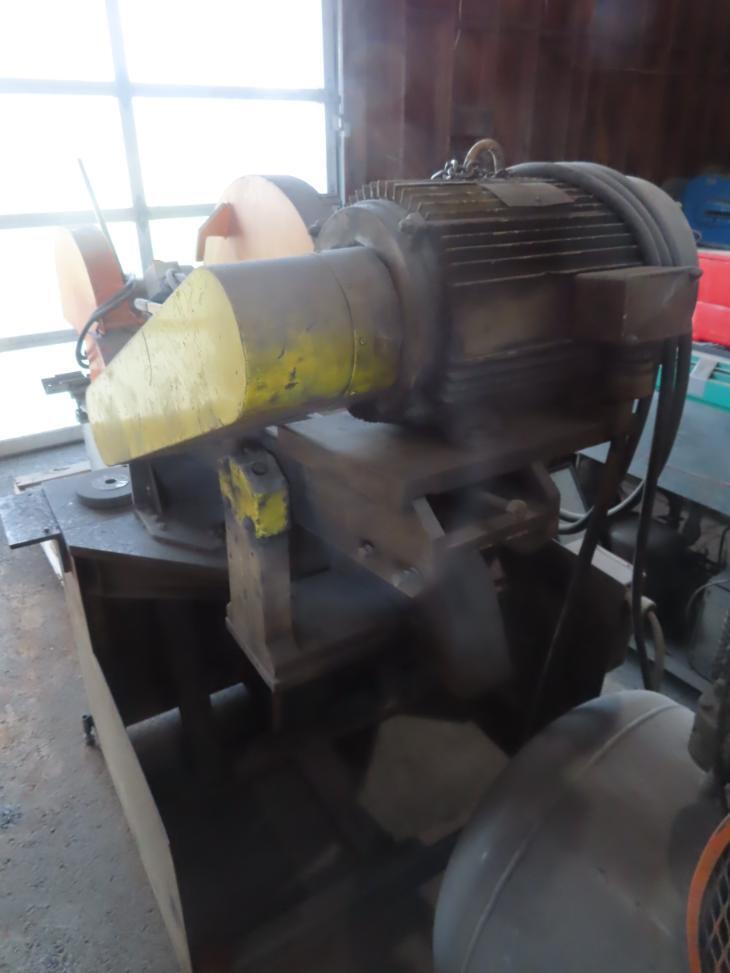 24" Continental Machine #DM-2420, abrasive cut-off saw, 20 HP, 1750 RPM, 230/460 V., 1978 - Image 6