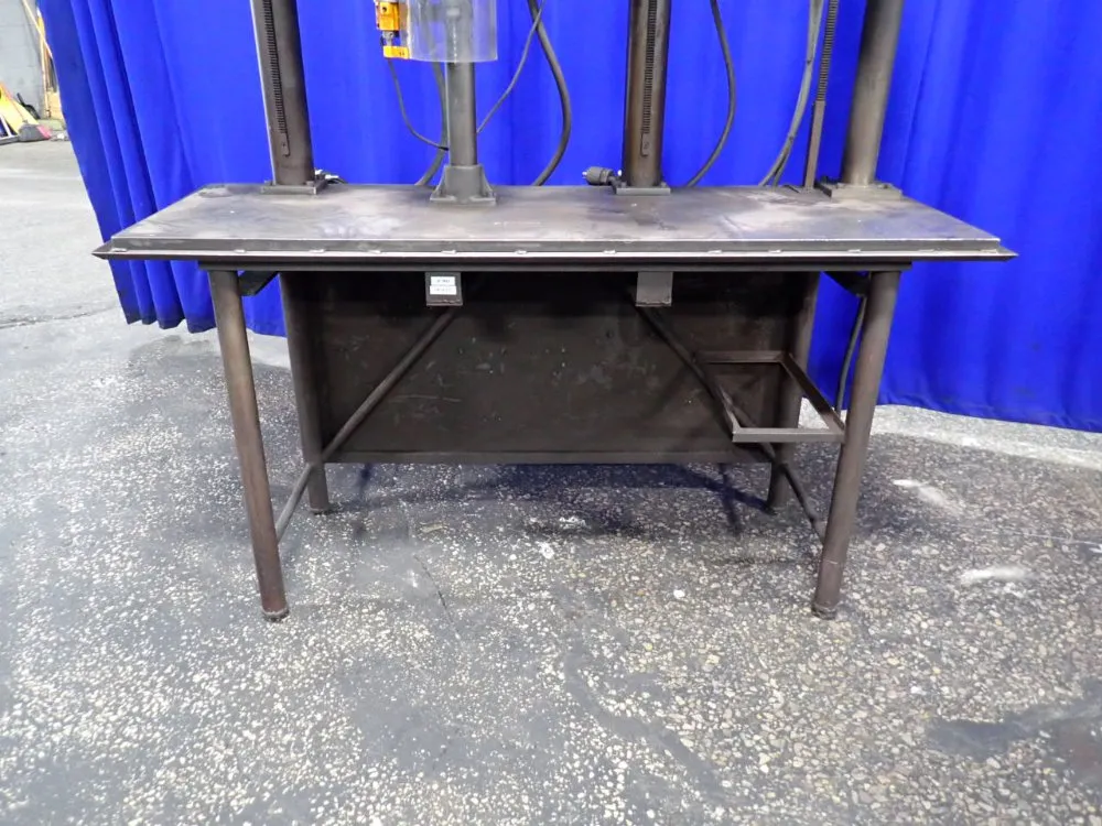 4 spindle, drill press station, 15", 13" x 72" table, 0.5 HP, 1140 RPM - Image 2