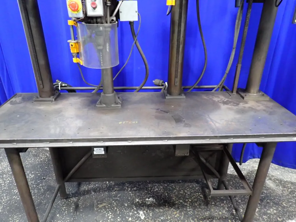 4 spindle, drill press station, 15", 13" x 72" table, 0.5 HP, 1140 RPM - Image 4