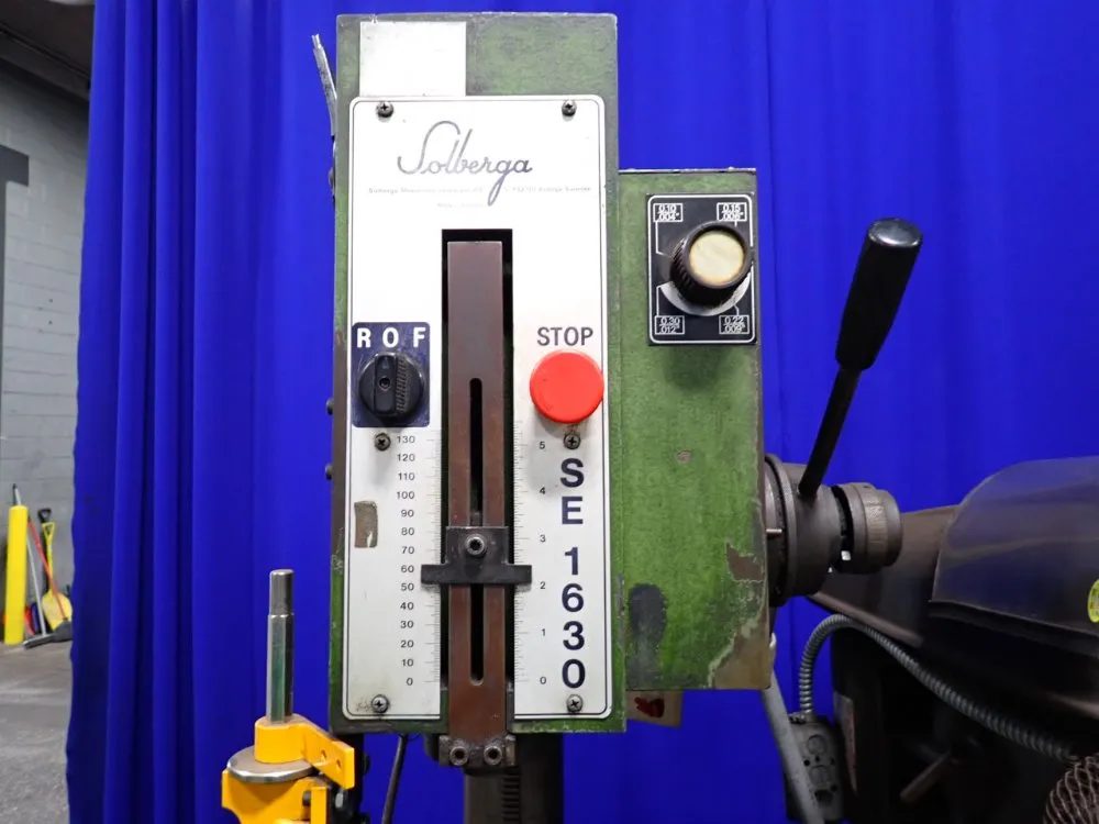 4 spindle, drill press station, 15", 13" x 72" table, 0.5 HP, 1140 RPM - Image 7