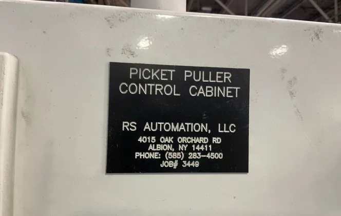 OEM #PV2/8-10-8F, Puller, 5 HP, 32-3/4 A., Allen Bradley PanelView Plus, 2001 - Image 5
