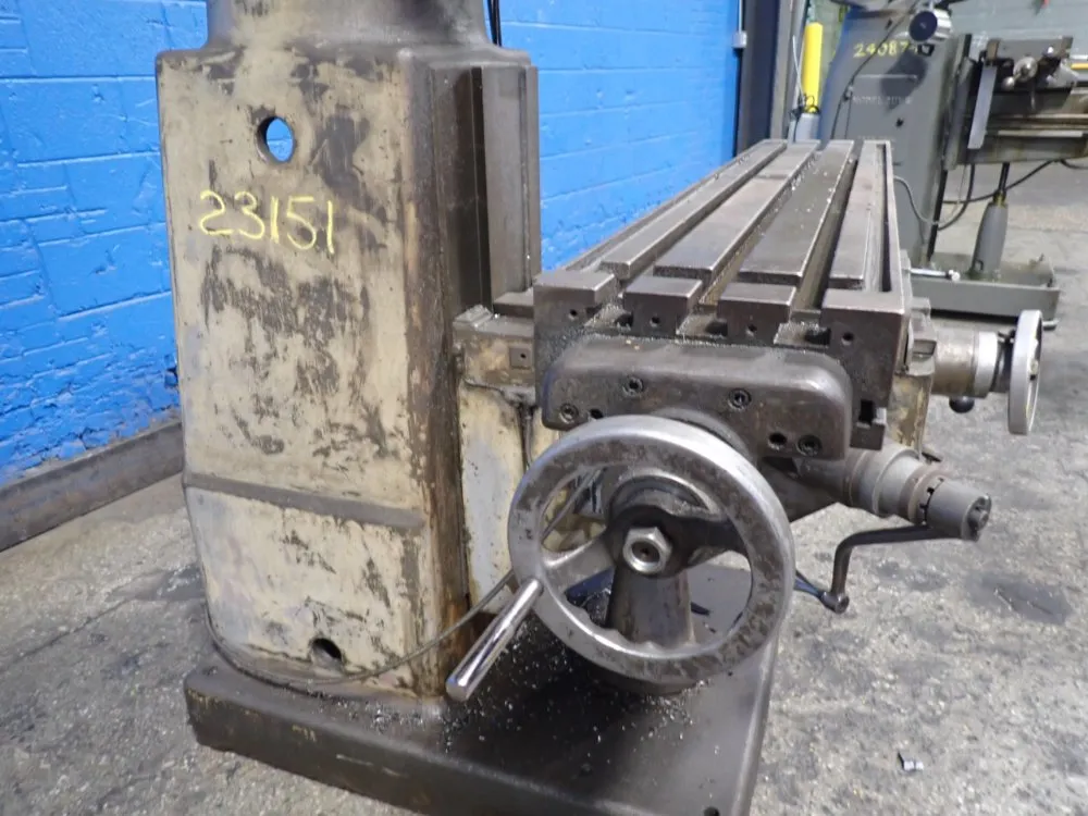 Ex-Cell-O #602, vertical mill, 9" x 48" table, 1 -1/2 HP, Acu-Rite digital read out - Image 4