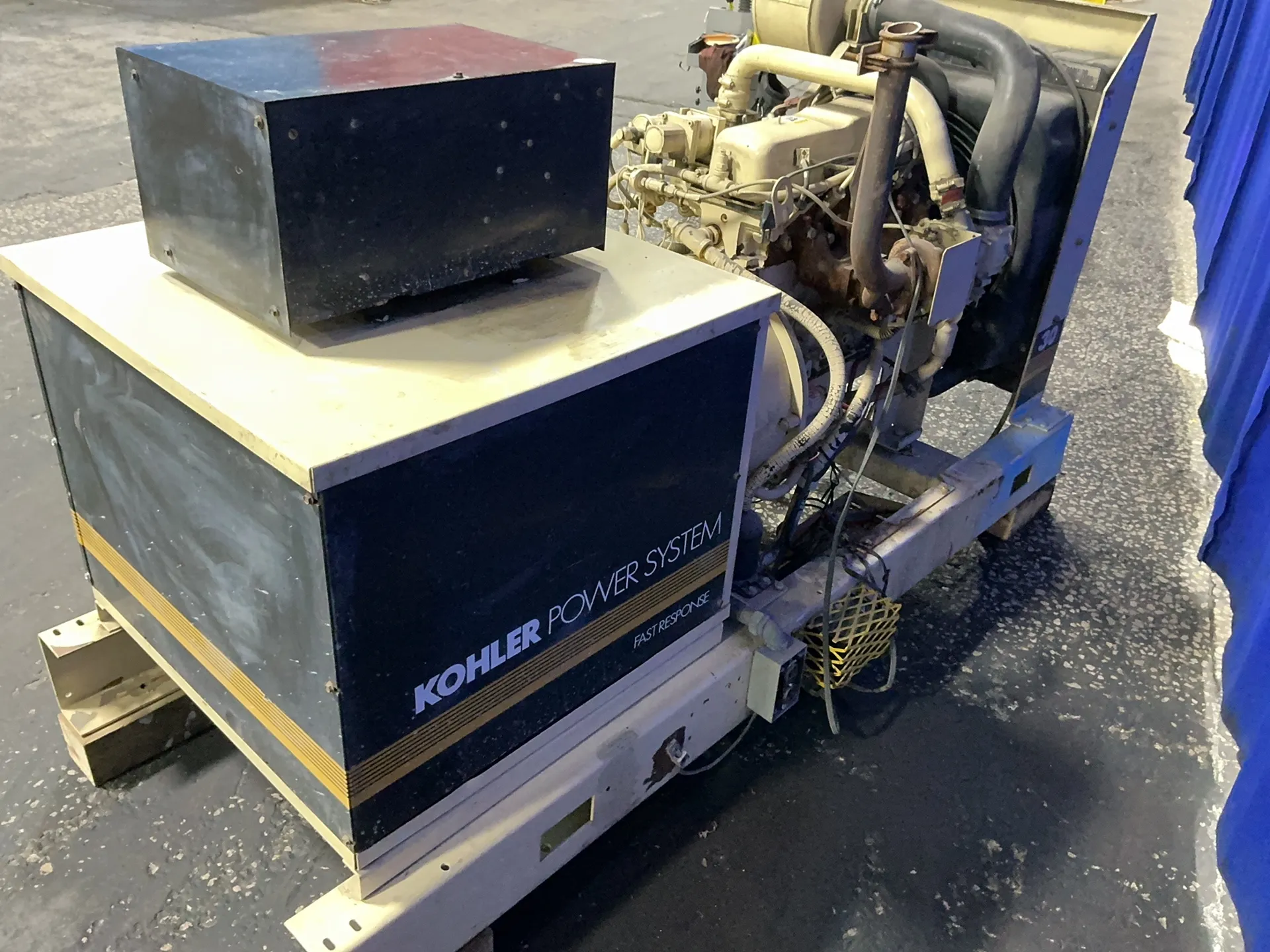 30 KW Kohler #30RZ82, diesel generator, 38 KVA, 1800 RPM, 12V battery - Image 4