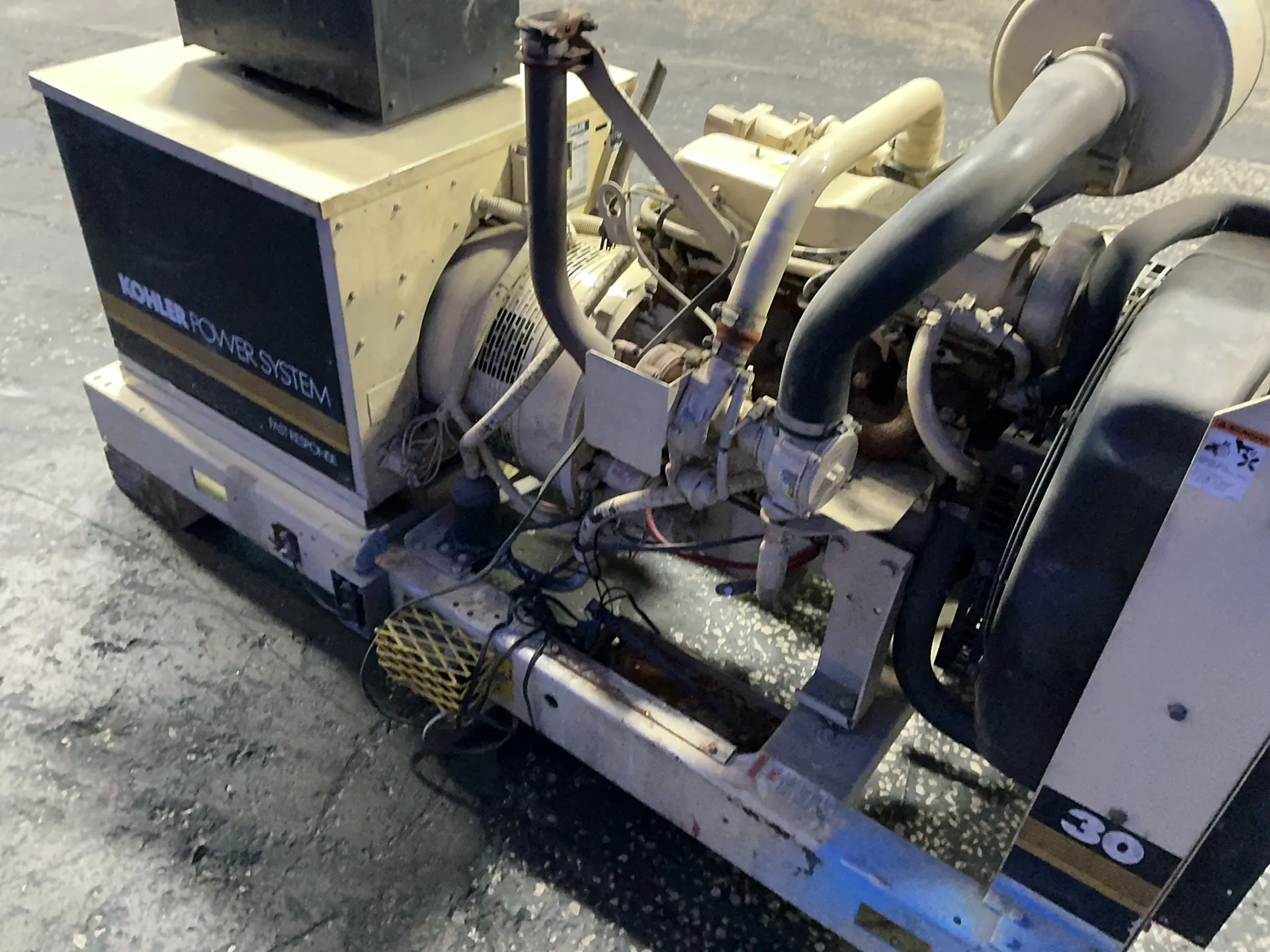 30 KW Kohler #30RZ82, diesel generator, 38 KVA, 1800 RPM, 12V battery - Image 6