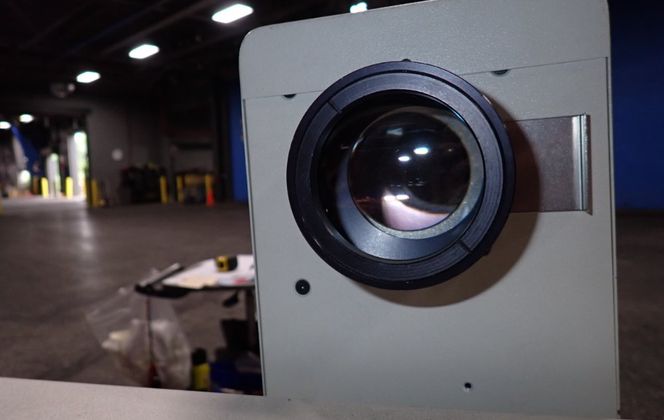 Microvu #Spectra M1030432, optical comparator, Q-16 digital display, 5" x18" table, 2 lenses, 2010 - Image 7