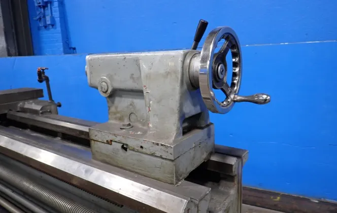 18"/24" x 60" Jet #1860, gap bed lathe, 9" 3-jaw chuck, 2" bore, tailstock - Image 4