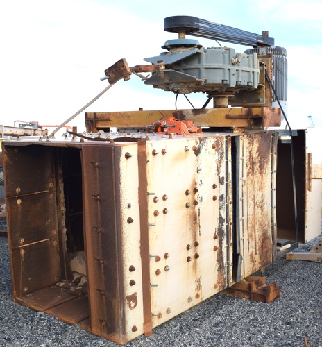 42" wide Conveyor Head Pulley Assembly, gear reducer, drive motor, conveyor lagging - Image 5