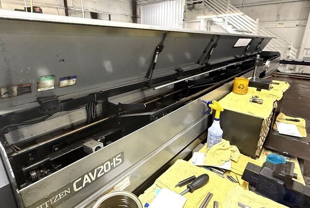 Citizen #L20-VIII, CNC Swiss-Type Automatic Lathe, 0.79" max. machining diameter x 7.87" machining length - Image 10