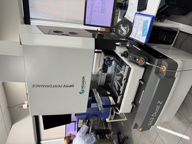 Hexagon Metrology #443-Dual-Z, Multi-Sensor Coordinate Measuring Machine, 15.75" X/Y, 11.8" Z, stylus module - Image 3