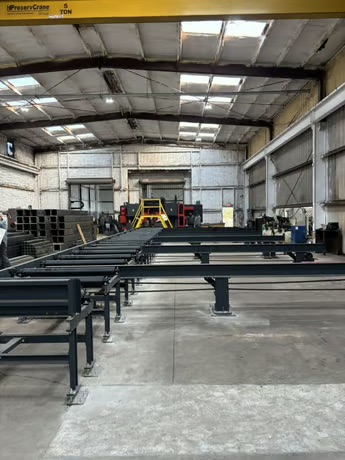 Akyapak #3ADM-1200, CNC Drilling Line, 2025 - 51" X 23" Ast1300 Double Miter Bandsaw, 3-spindle 10-axis, Chip - Image 8