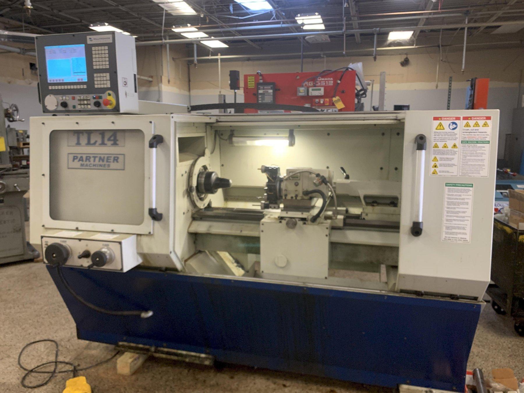 Milltronics #TL14x40, CNC Flat Bed Lathe, 2011 - Image 1