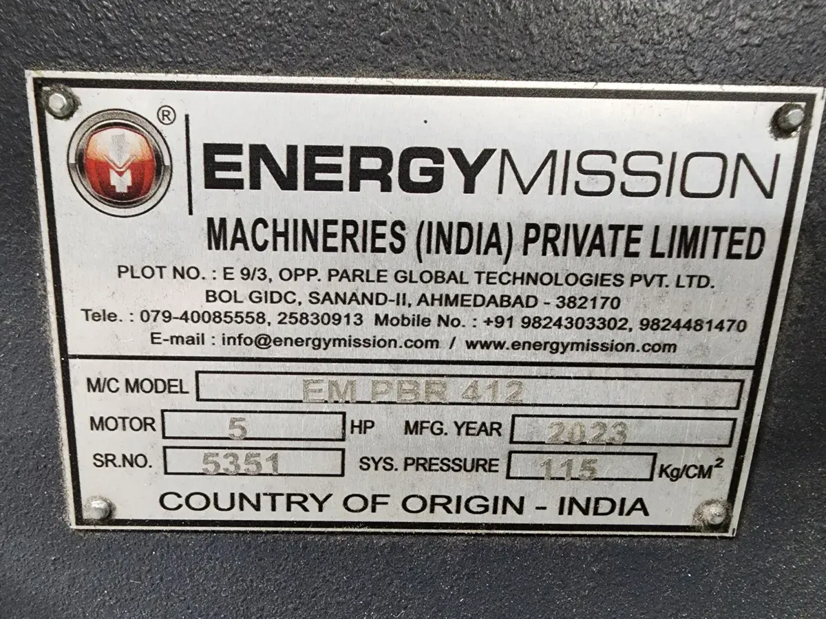Energy Mission #EM-PBR-412, press brakes, 4' overall, 5 HP, 2023 - Image 2