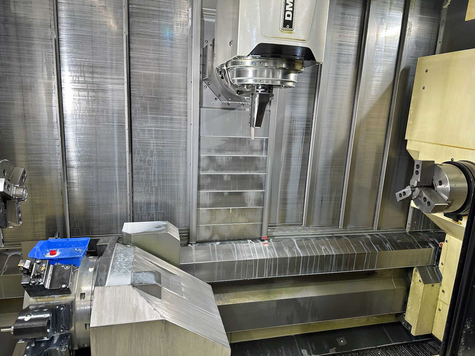 DMG, Mori #NTX-2000/1500SZM, 5-Axis Turn-Mill Center, 76 automatic tool changer, Bar Feeder, Chip Conv., 2017 - Image 4