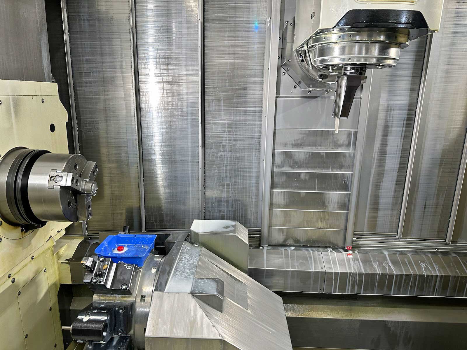 DMG, Mori #NTX-2000/1500SZM, 5-Axis Turn-Mill Center, 76 automatic tool changer, Bar Feeder, Chip Conv., 2017 - Image 7