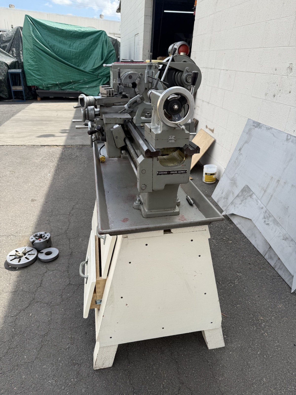 10" x 24" Select #1024B, Lathe, 6" swing over cross slide, 60-1250 RPM, tool post, 1-shot lube, Steady Rest - Image 6