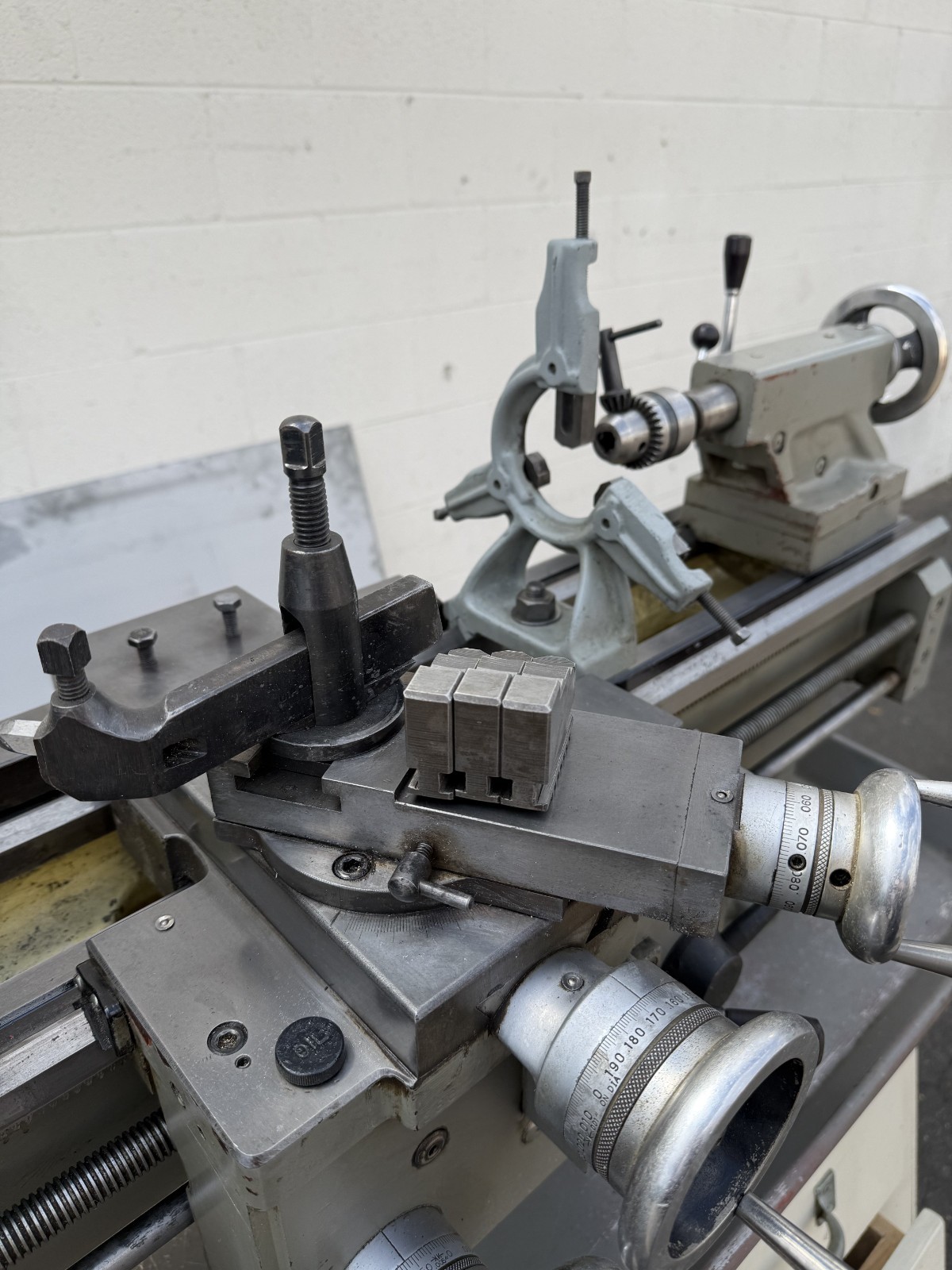 10" x 24" Select #1024B, Lathe, 6" swing over cross slide, 60-1250 RPM, tool post, 1-shot lube, Steady Rest - Image 9