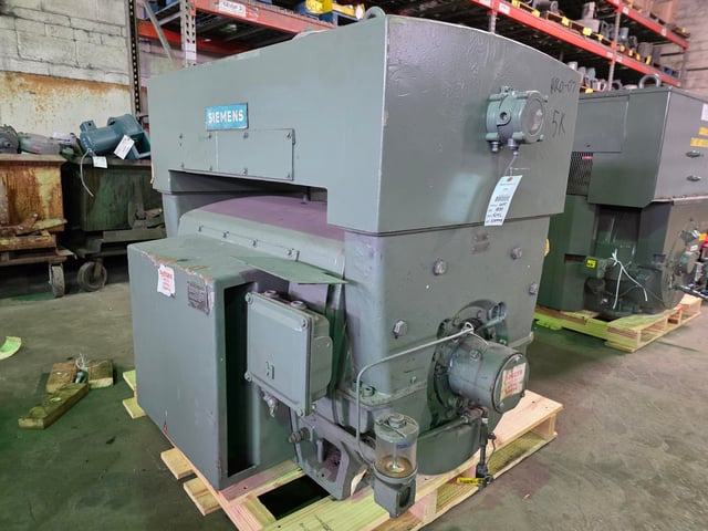 600 HP 1800 RPM Siemens, Frame 509S, WPIISB, 4000 Volts - Image 2
