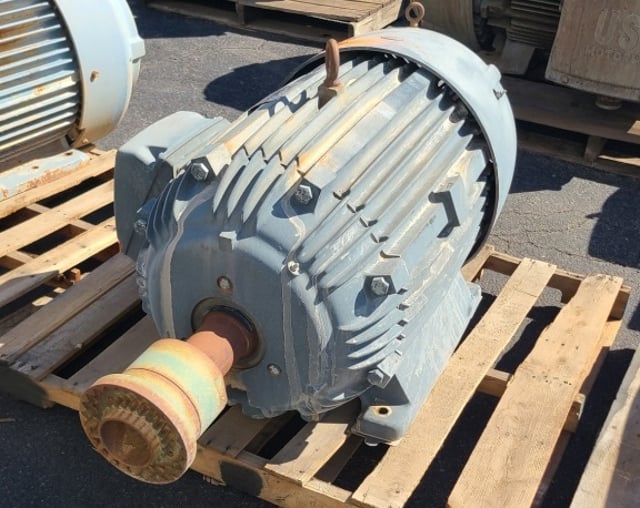 200 HP 1800 RPM U.S. Motors, Frame 447T, TEFC BB, 460 Volts, New Surplus - Image 1