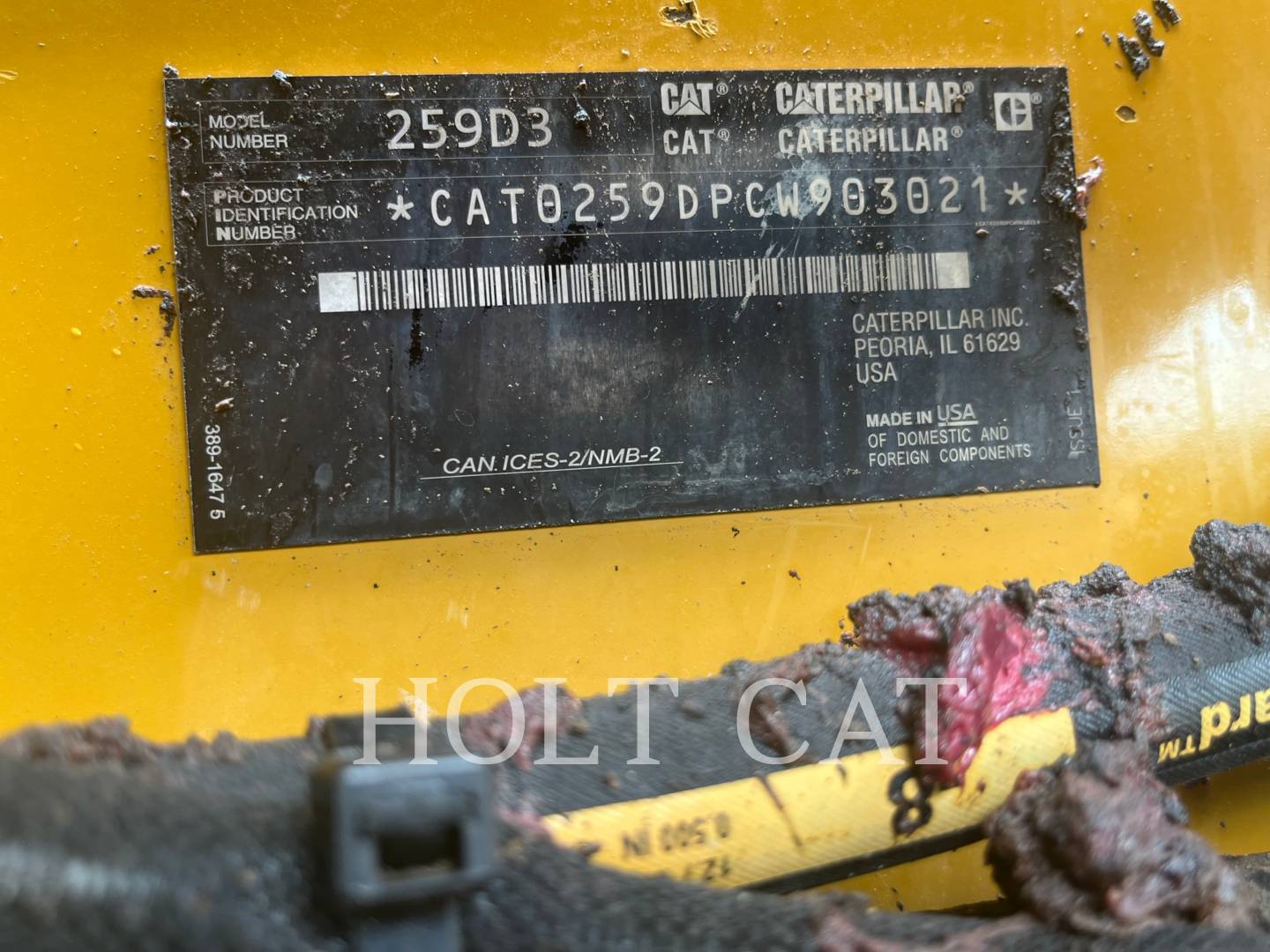 Caterpillar 259D3, 4618 hours, S/N: CW903021, 2020 - Image 5