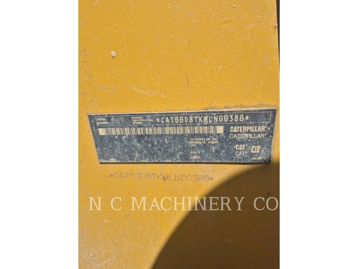 Caterpillar D8T, 5674 hours, S/N: MLN00380, 2012 - Image 6
