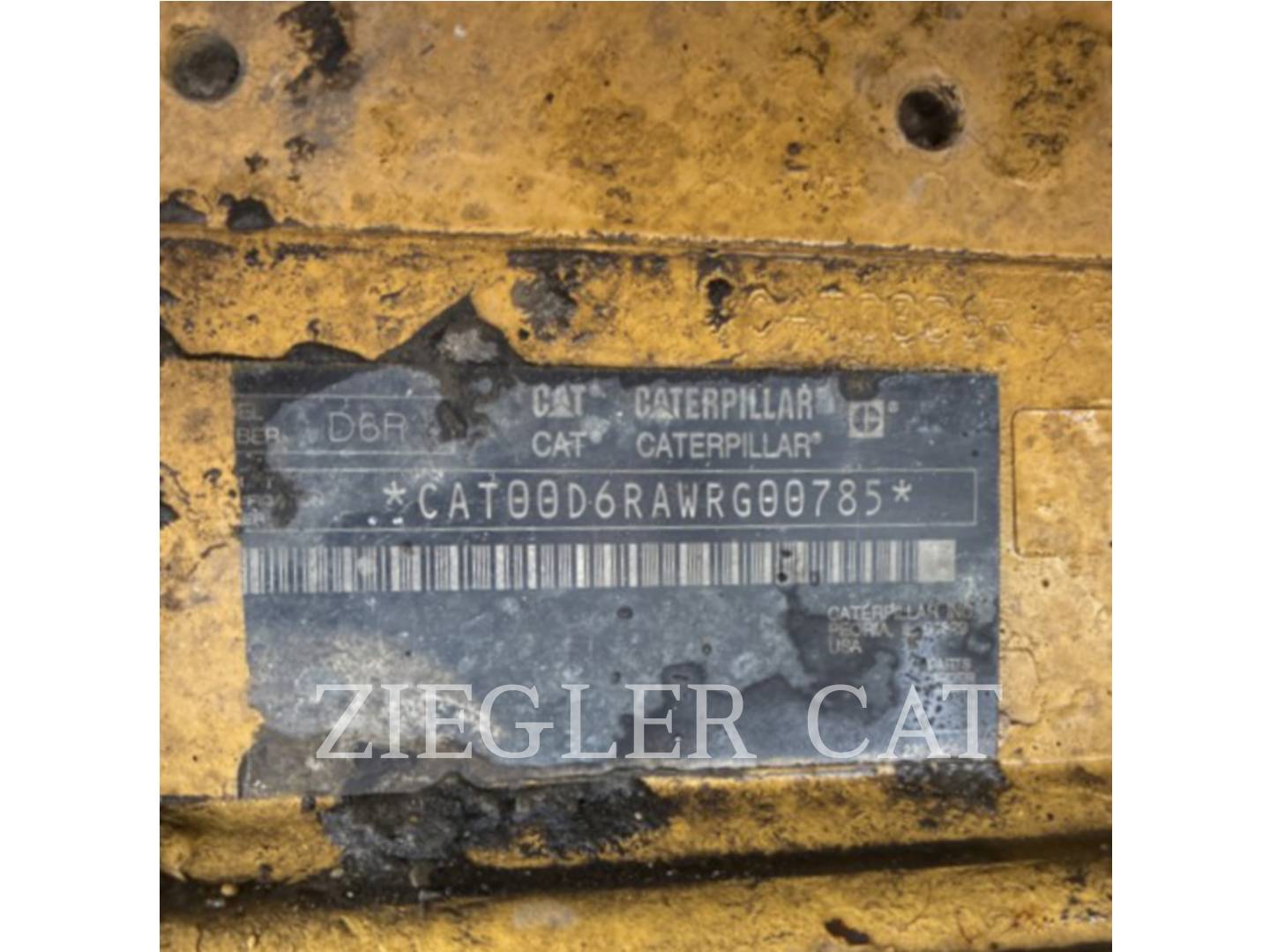 Caterpillar D6R, 11537 hours, S/N: WRG00785, 2007 - Image 6