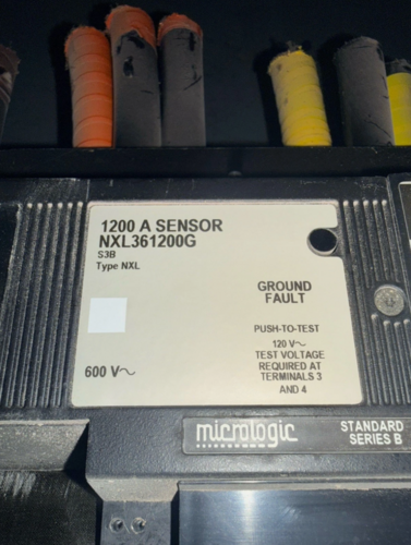 1200 Amps, Square D / Schneider Electric, NXL361200G, circuit breaker with Micrologic trip unit, 600 Volts - Image 5
