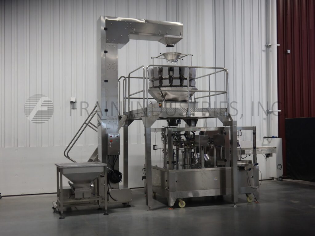 Powell Systems #PSI-RP10SS SYS, form, fill & seal bagging line, 8 stations - Image 1