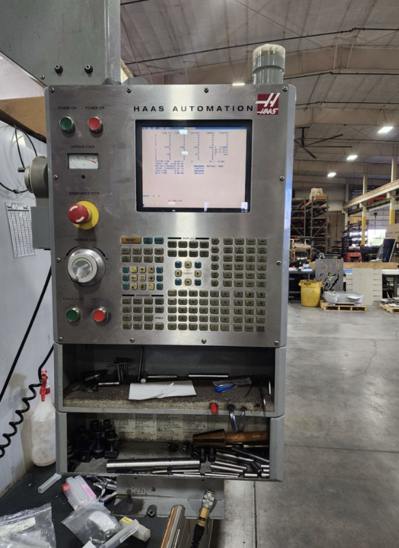 Haas #VF-11B, 3-Axis CNC vertical machining center, 120" X, 40" Y, 30" Z, 24 automatic tool changer, 10000 - Image 3
