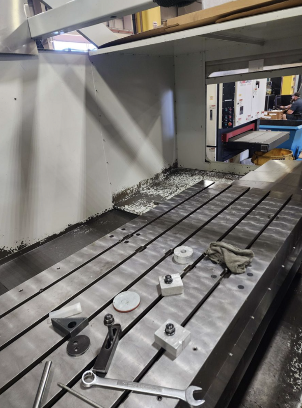 Haas #VF-11B, 3-Axis CNC vertical machining center, 120" X, 40" Y, 30" Z, 24 automatic tool changer, 10000 - Image 6