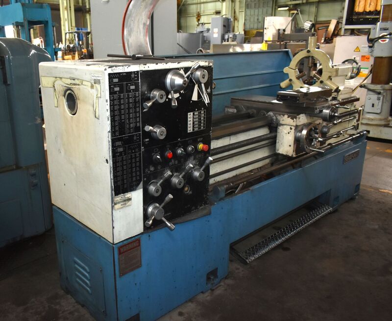 18"/27" x 62" Sharp #1862S, gap type precision engine lathe, 3-jaw 10" chuck, automatic lube system - Image 2