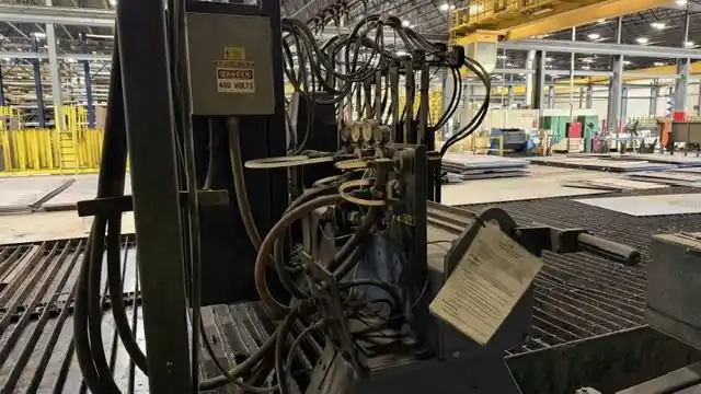 Messer #TMC4512, heavy duty CNC plasma & oxy fuel cutting system, 3-Axis, 1993, upgraded 2023 - Image 3