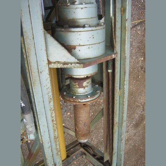 Drill Rig #AD-8000, mounted on Ford F550, 60' of 6" hollow core auger, 30' drill rod - Image 5