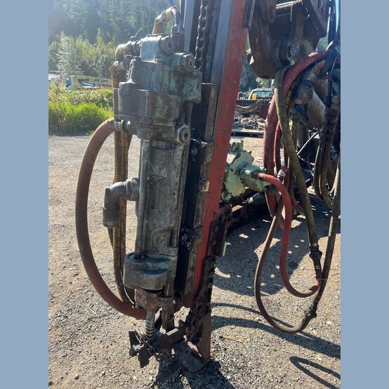 Gardner Denver #ATD-3200A, Air Track Drill, PR-133J drifter, 5" diameter holes, RME-12 feed, 12'-8" swing - Image 4