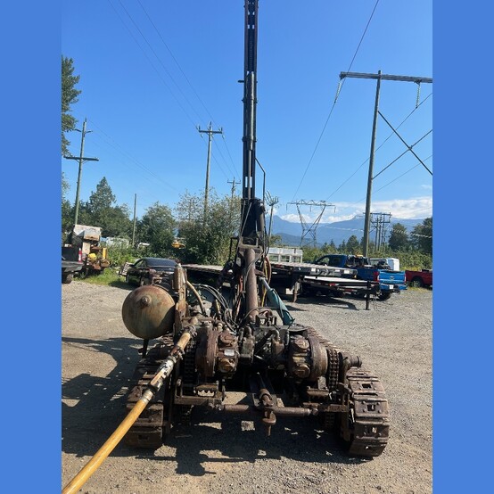 Gardner Denver #ATD-3200A, Air Track Drill, PR-133J drifter, 5" diameter holes, RME-12 feed, 12'-8" swing - Image 8