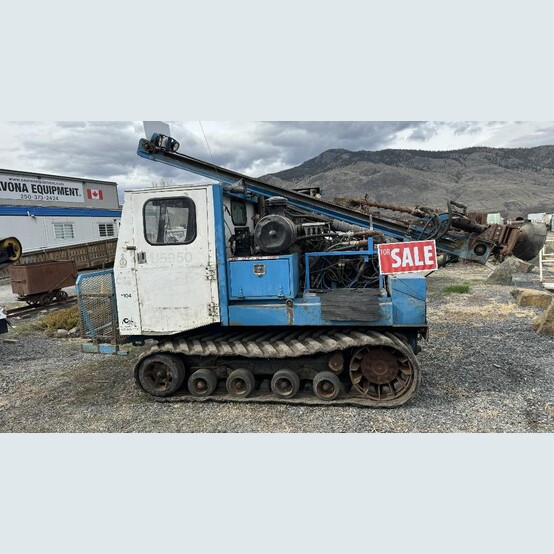 Comtrack #2000, Seismic Track-Mounted Drill, Cummins 4-cyl. diesel, 24" rubber tracks, 24,706 hours - Image 1