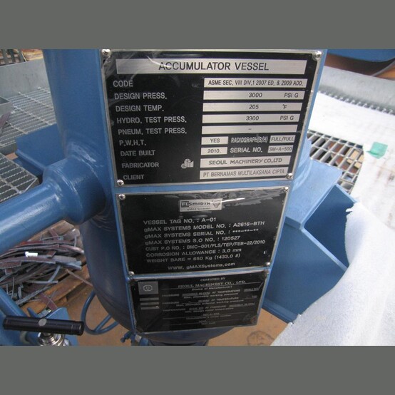 FLSmidth #SM-BTH, gMAX Wellhead Turndown Desander Hydrocyclone, gMAX3-3133 cyclones, 2010 - Image 10