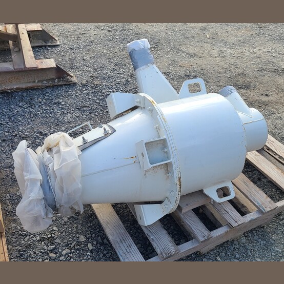 18" Kice #CK18L.H., Cyclone, 500 CFM, 4" inlet & outlet, inspection door, 176 lb., 2021 - Image 4