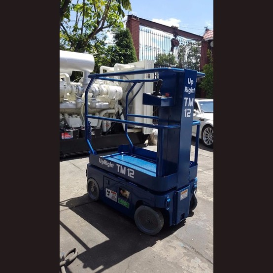 Upright #TM12, Scissor Lift, 12' reach - Image 3
