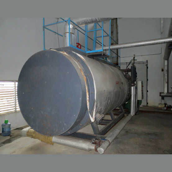 300 HP Garioni #NG5000, Firetube Boiler, 11,000 PPH, 180 PSI, 2-pass dry back, #2 fuel oil fired - Image 5