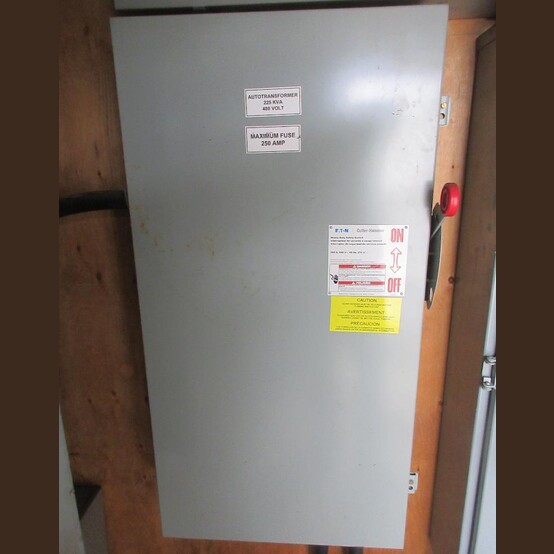 400 Amp. Cutler Hammer #1HD365, Fusible Disconnect Switch, 600 VAC - Image 1