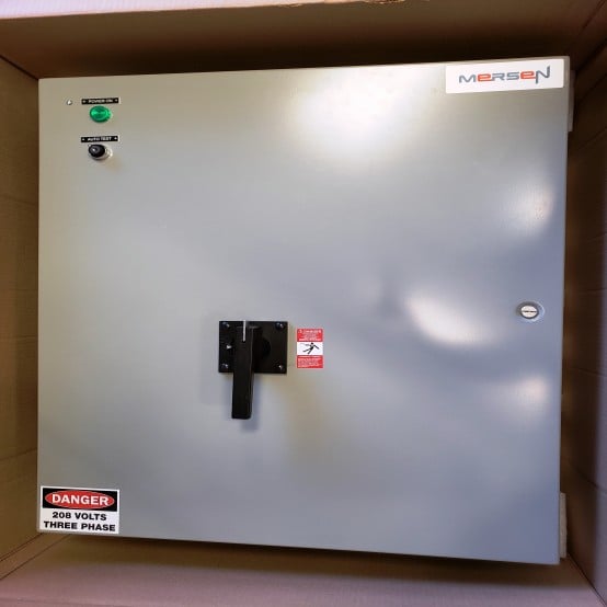 400 Amp. Mersen #ES4T20R1KGB, Fusible Disconnect Switch, 208 VAC - Image 3