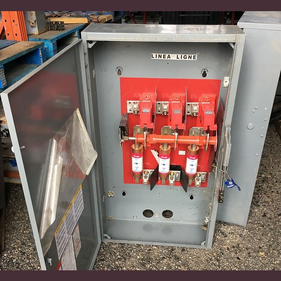 600 Amp. Square D #CH366, Fusible Disconnect Switch, 600 VAC - Image 2