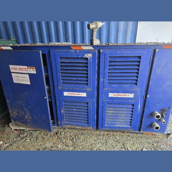 600 KVA 4160 Primary, 600/347 Secondary, Total Electrical Systems, Portable Substation Transformer, 3 phase - Image 1