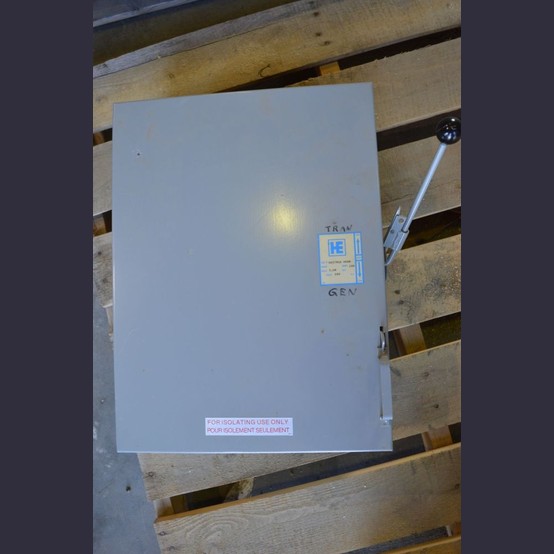 100 Amp. HE, transfer switch, 600 Volts, 3 phase - Image 1