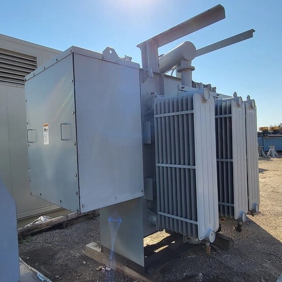 1500 KVA 4160 Primary, 600/346 Secondary, General Electric Prolec, Liquid-Filled Transformer, 3 phase, 2009 - Image 2