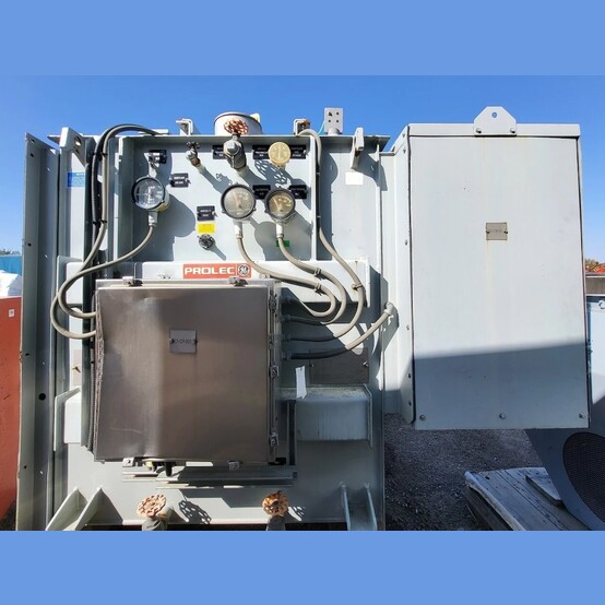 1500 KVA 4160 Primary, 600/346 Secondary, General Electric Prolec, Liquid-Filled Transformer, 3 phase, 2009 - Image 6