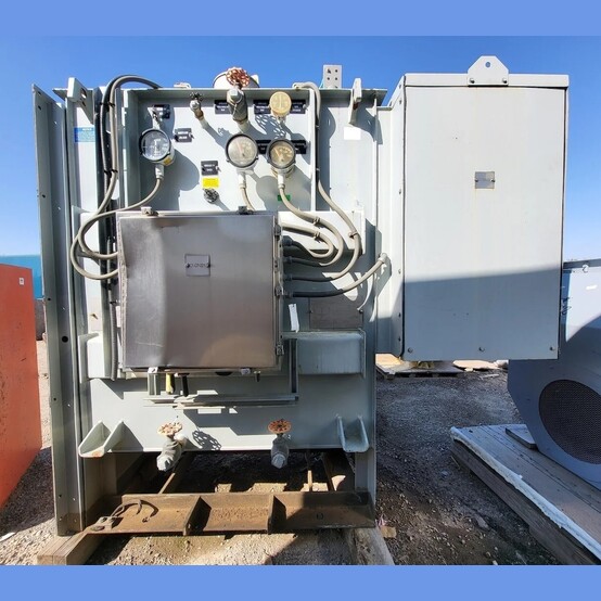 1500 KVA 4160 Primary, 600/346 Secondary, General Electric Prolec, Liquid-Filled Transformer, 3 phase, 2009 - Image 8