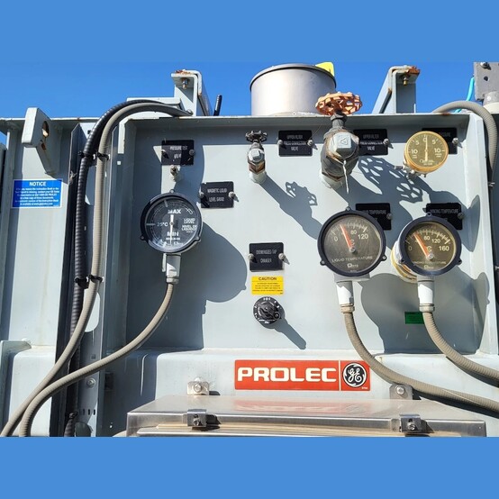 1500 KVA 4160 Primary, 600/346 Secondary, General Electric Prolec, Liquid-Filled Transformer, 3 phase, 2009 - Image 9