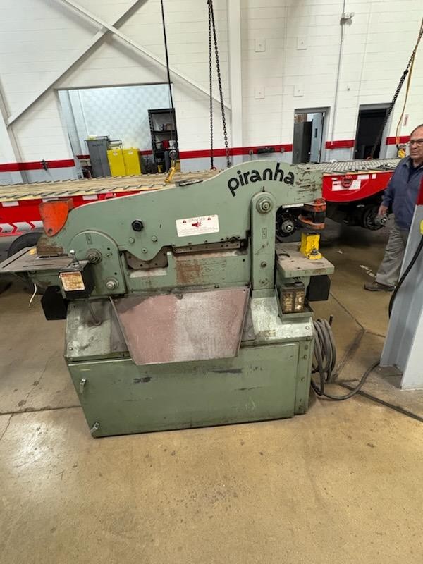 5" x 5" x 3/8" Piranha #P3, ironworker - Image 1