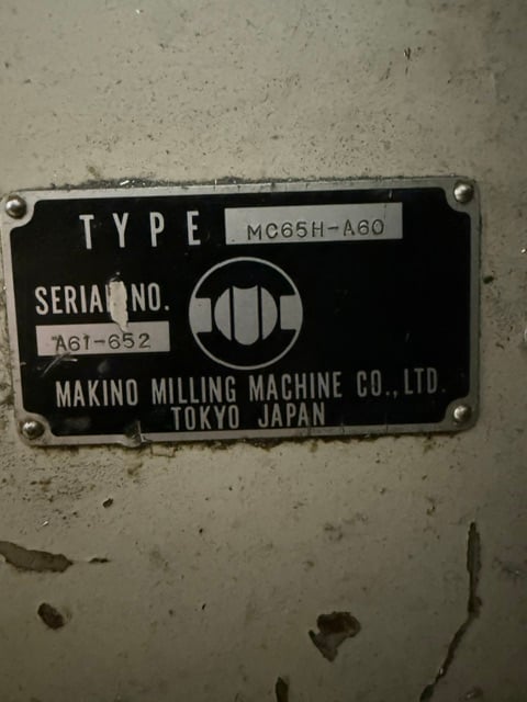 Leblond Makino #MC65, Horizontal Machining Center, 22" X/Y, 29" Z, 20 HP, 15,000 RPM, 60 automatic tool - Image 3